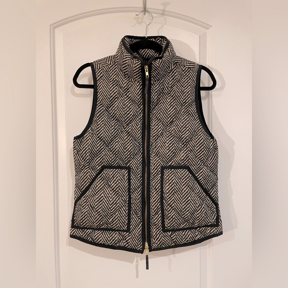 J Crew Down Puffer Vest S